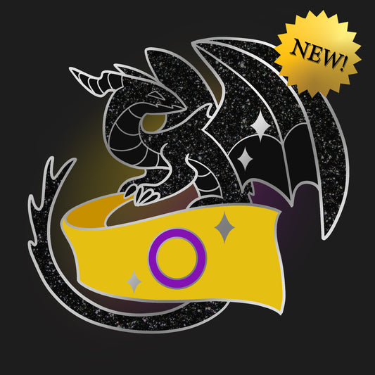 Intersex Dragon Pin