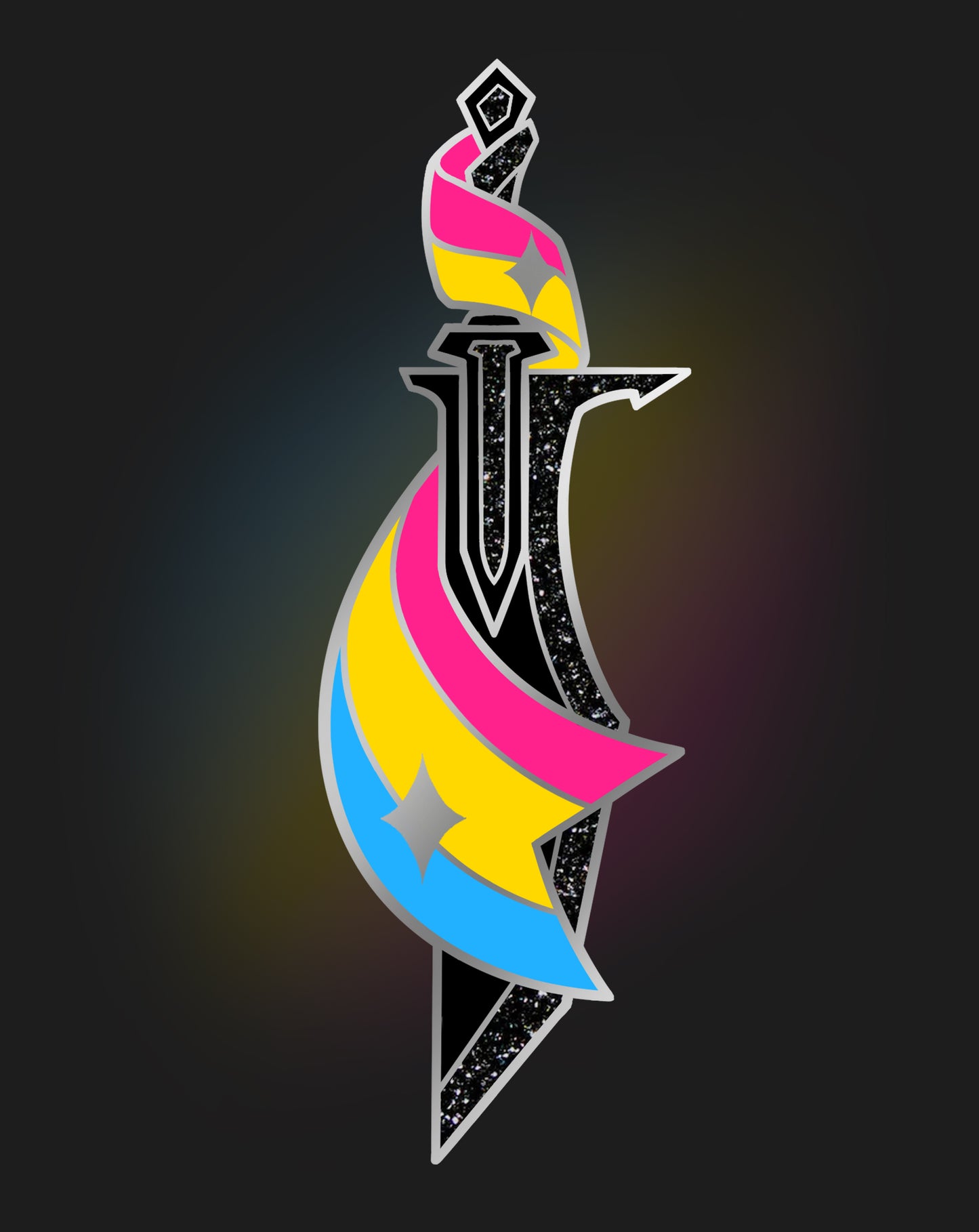 Pansexual Sword Pin