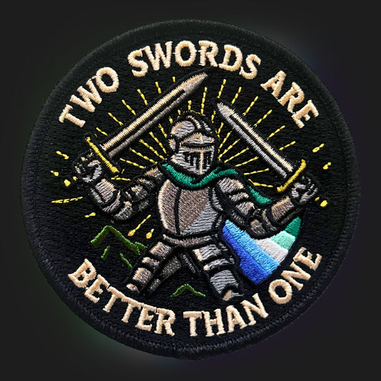Gay Knight Embroidery Patch