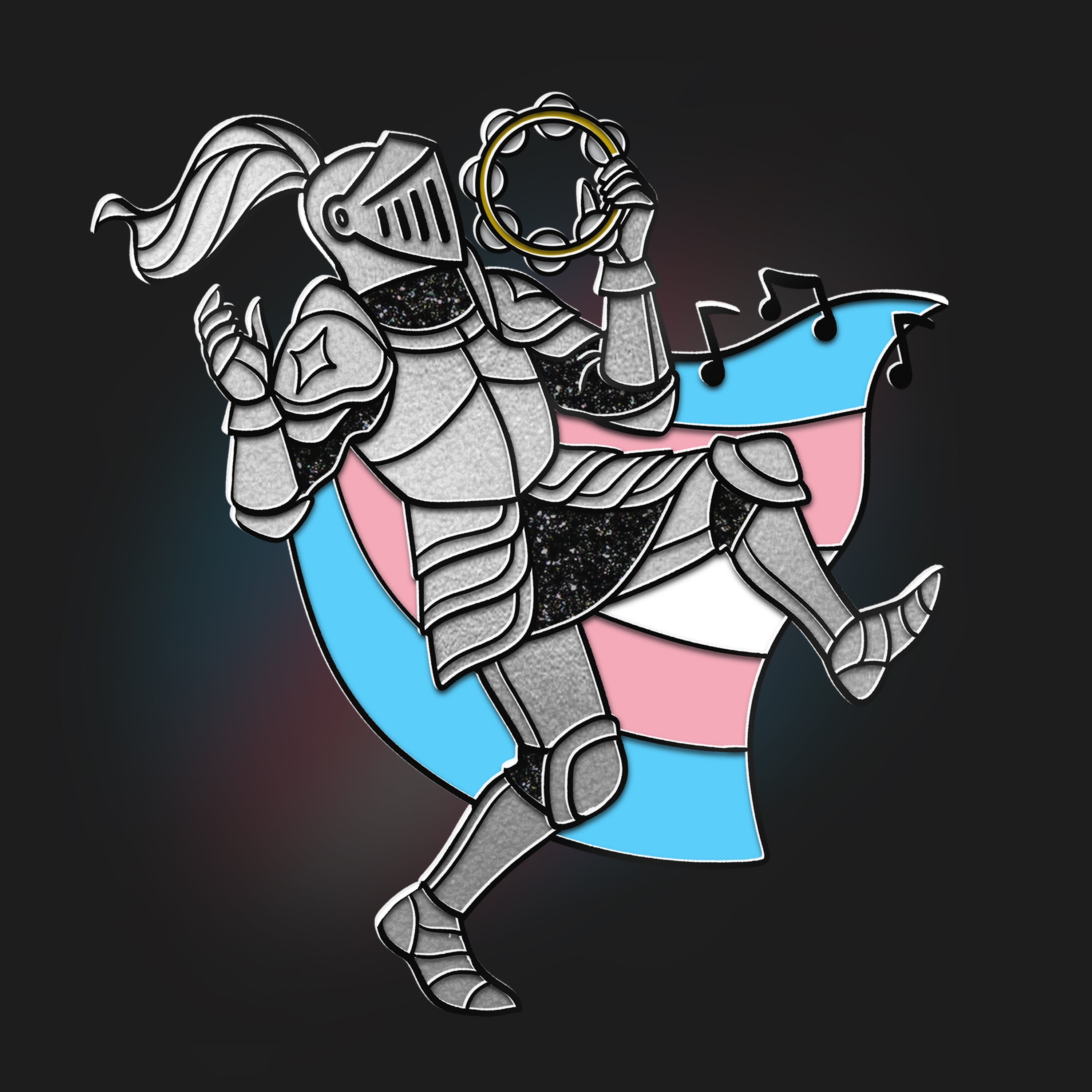 Knight Pin Pride Knights Enamel Pins