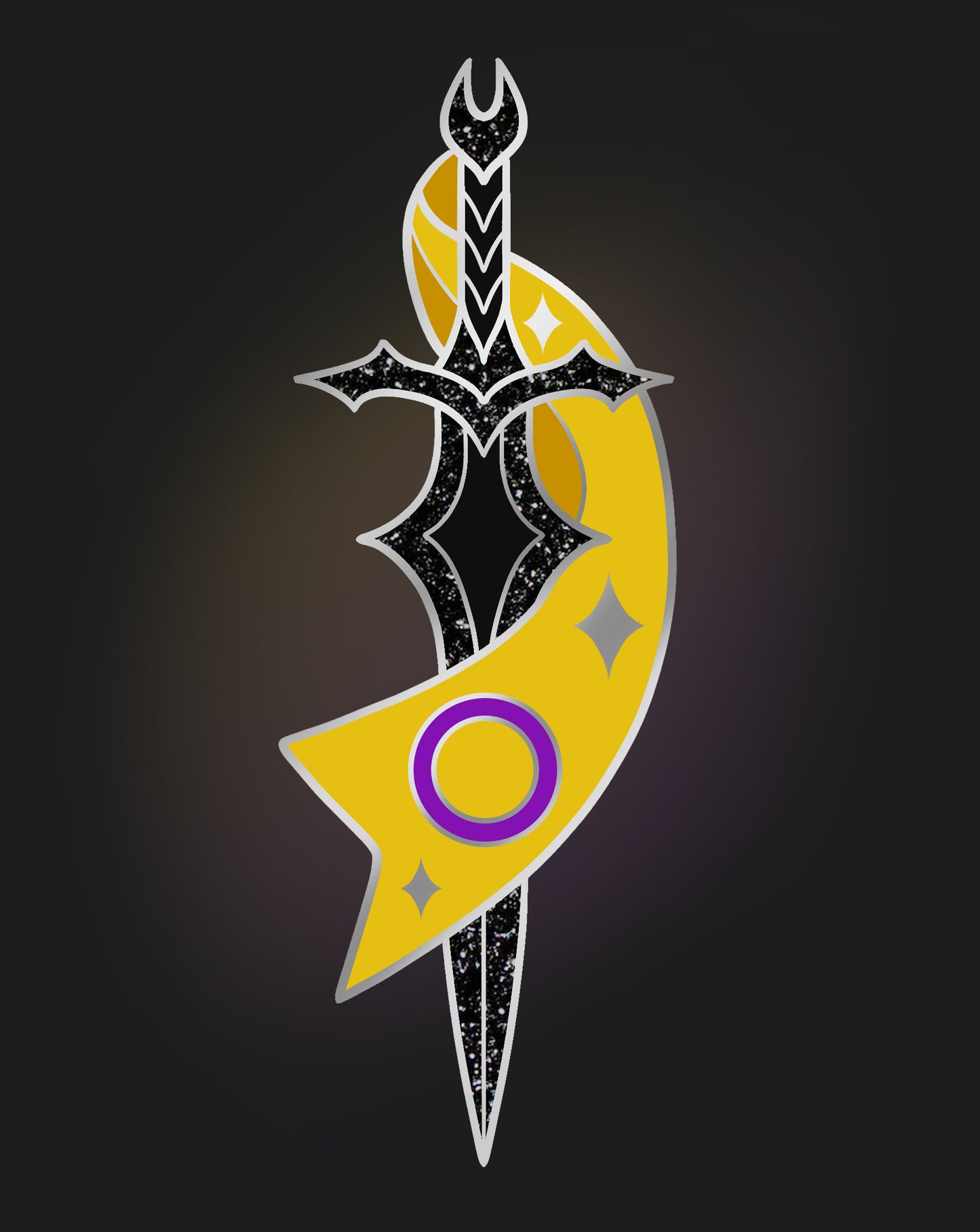 [PRE-ORDER] Intersex Sword Pin